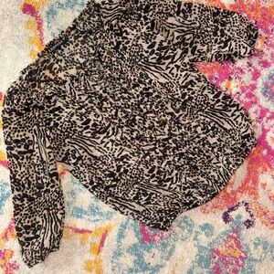 Express Animal Print Blouse